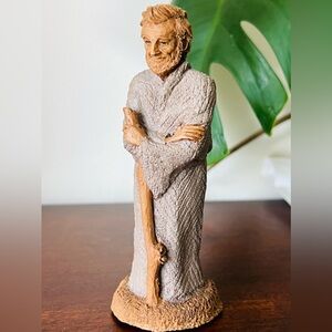 Tom Clark Joseph III sculpture Cairn Christmas Nativity Figure